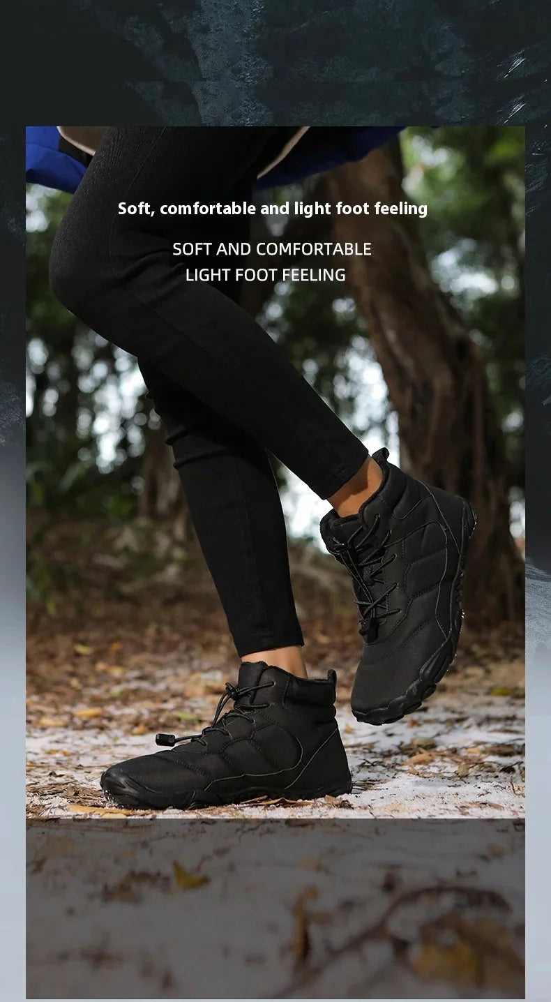 Hike Footwear Barefoot Womens, Winter Summer Wide Toe Barefoot Hiking Shoes Boots Sneakers for Women Men