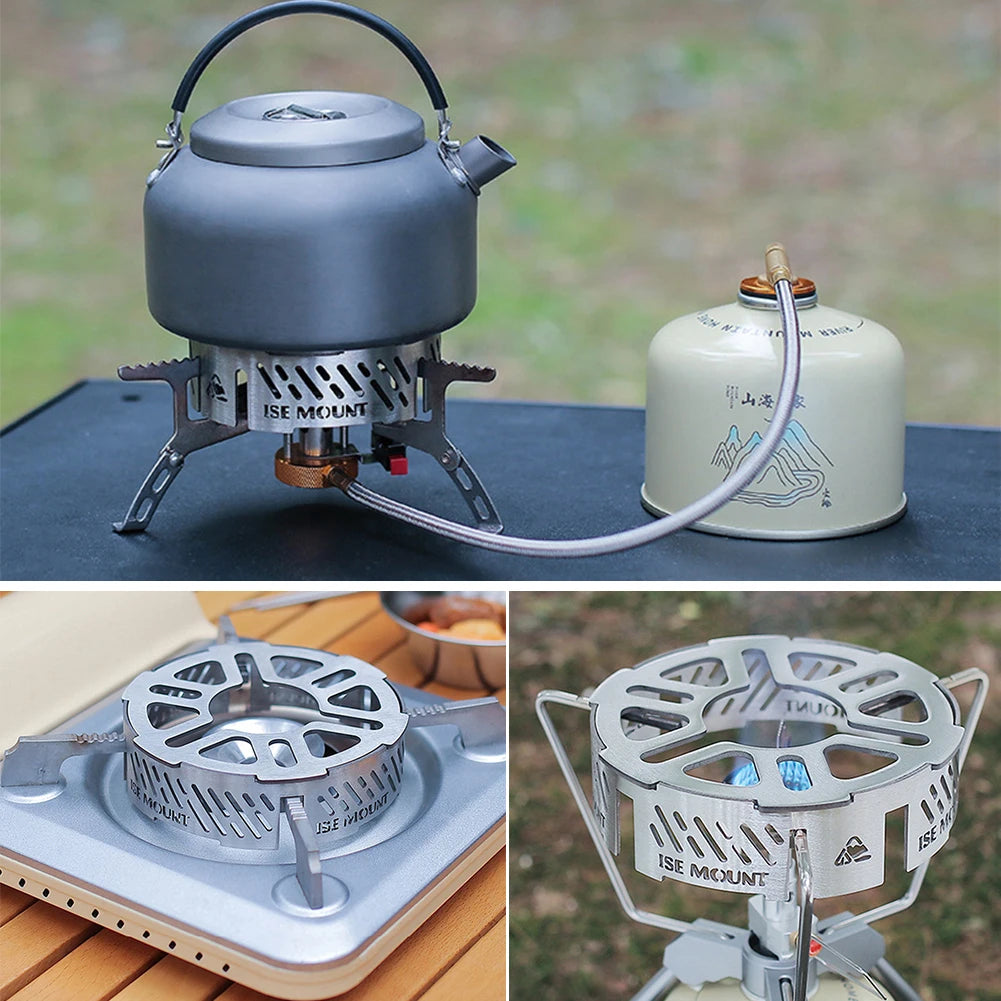 Mini Wind Shield Camping Stoves Windproof Ring S/L Stainless Steel Gas Picnic Cookers Outdoor Wind Deflectors Stove Windshield