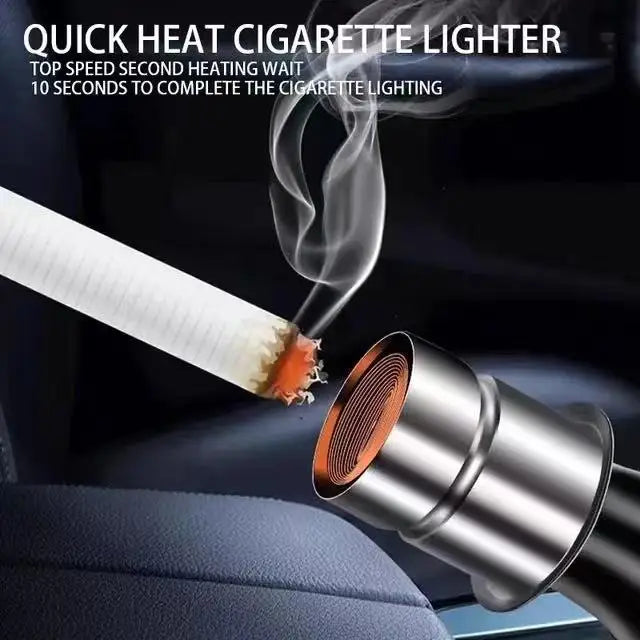 12V Metal Car Windproof Portable flameless Cigarette Lighter For Mercedes Benz AMG A B C E G CLA C63 C63S E53 GT SLK W176 W205