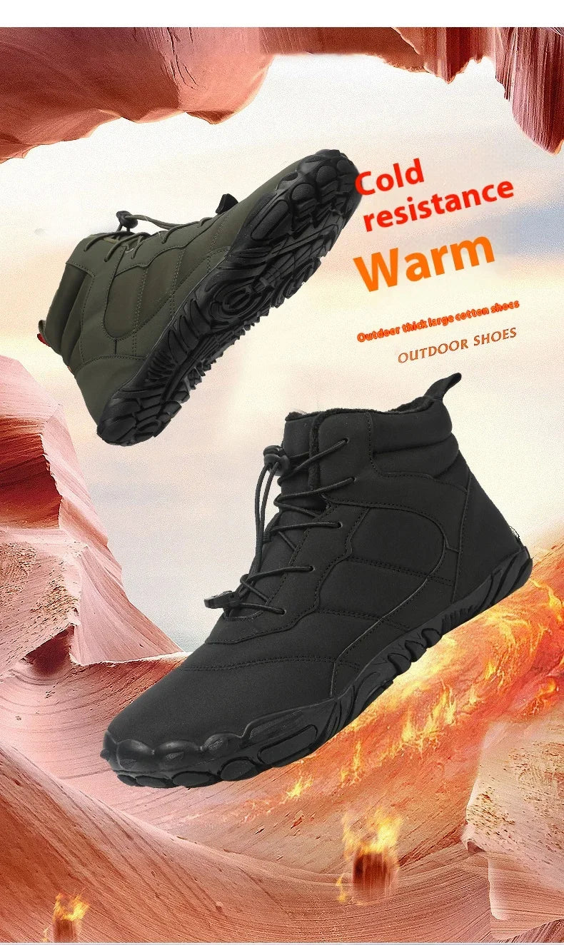 Hike Footwear Barefoot Womens, Winter Summer Wide Toe Barefoot Hiking Shoes Boots Sneakers for Women Men