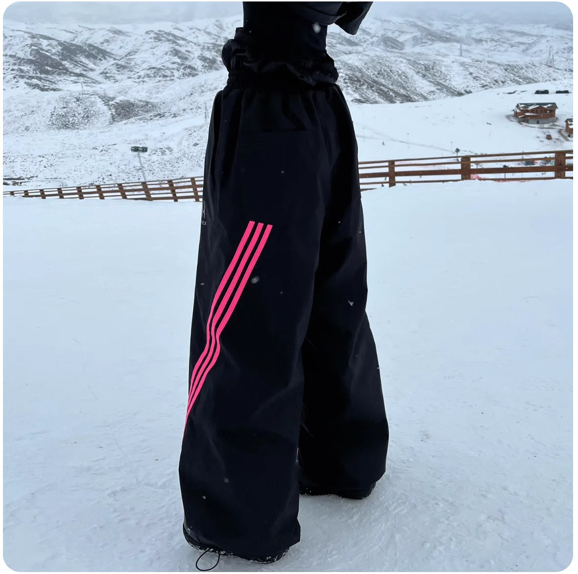 APVCX 2025 Unisex 3L Hard Shell Ski Pants Fully Taped Seam Waterproof & Windproof Unisex Snowboard & Ski Pants for Men Women