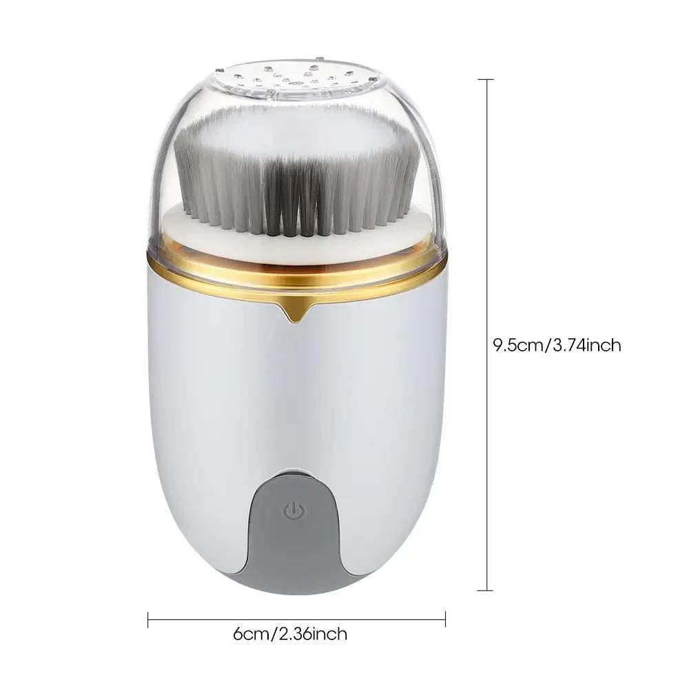 3 IN 1 Ultrasonic Facial Cleaner Pore Face Electric Face Cleansing Brush Skin Care Massager Blackhead Remover Facial Clean Brush