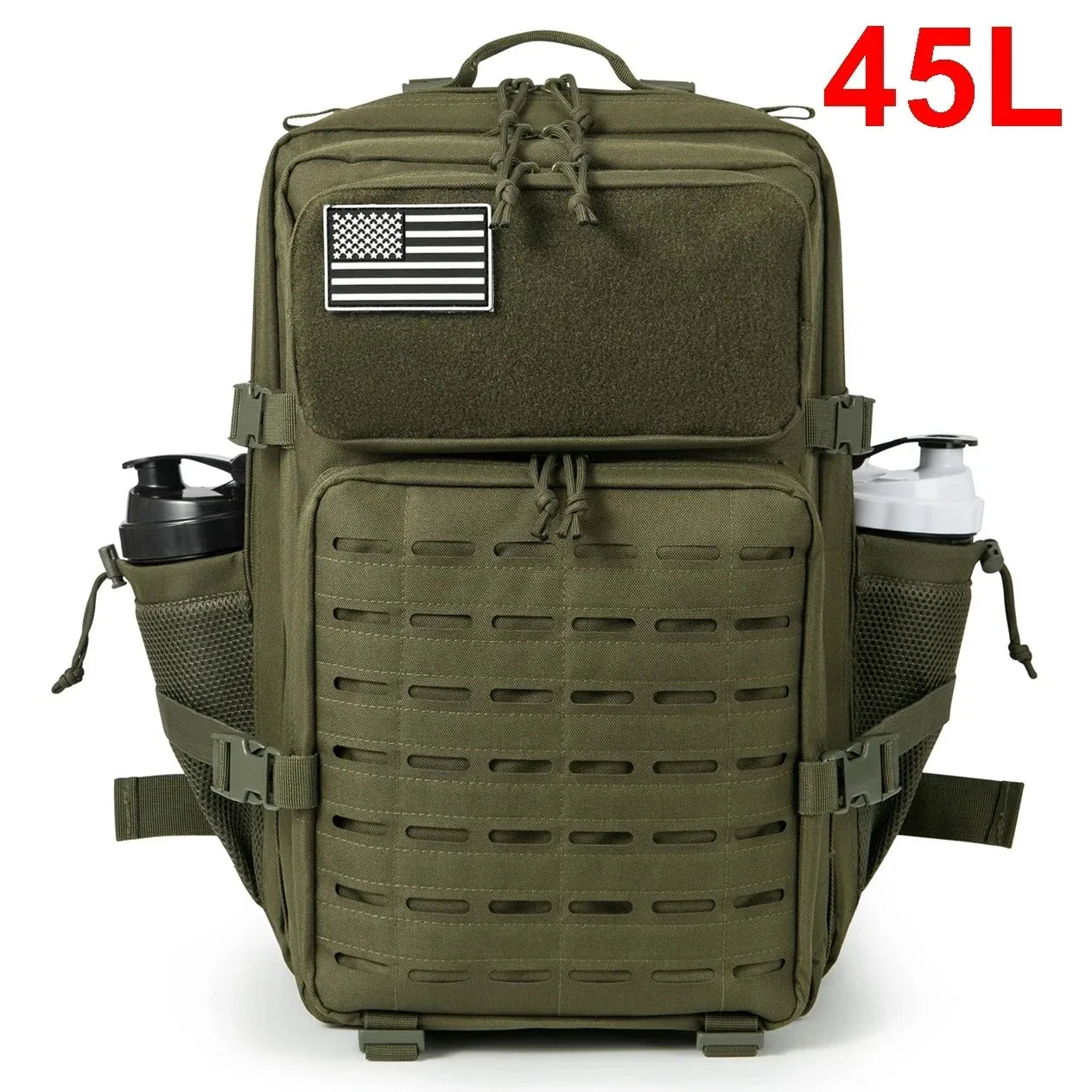 Summer Outdoor Hiking, Camping Picnic Large-capacity Camouflage Backpack 25/45 Liters Multi-functional Waterproof Backpack