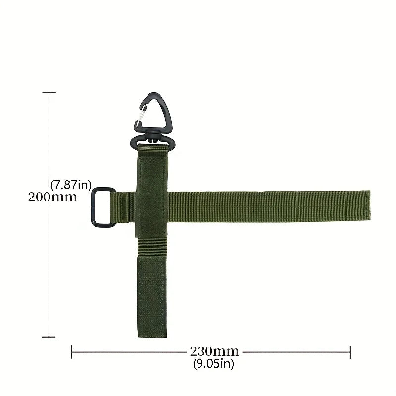 Multi-purpose Nylon Gloves Hook Work Gloves Safety Clip Outdoor Tactical Climbing Rope Camping Hanging Buck Outdoor Camping