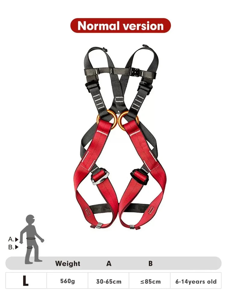 Child Indoor Expansion Full Body Harness Outdoor Rock Climbing Outdoor Protection Children Safety Belt
