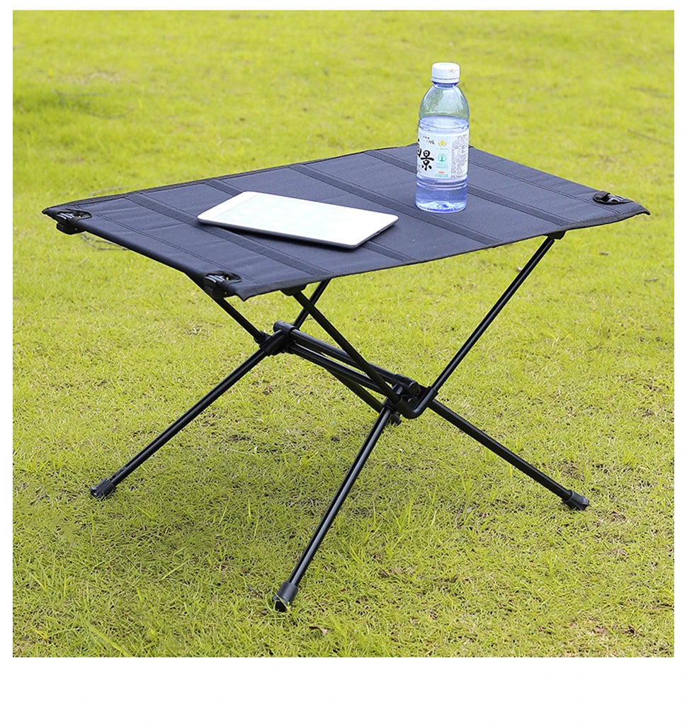 WESTTUNE Camping Folding Table Lightweight 1680D Oxford Roll-Up Table Portable Aluminum Alloy Tourist Tables for Outdoor Picnic