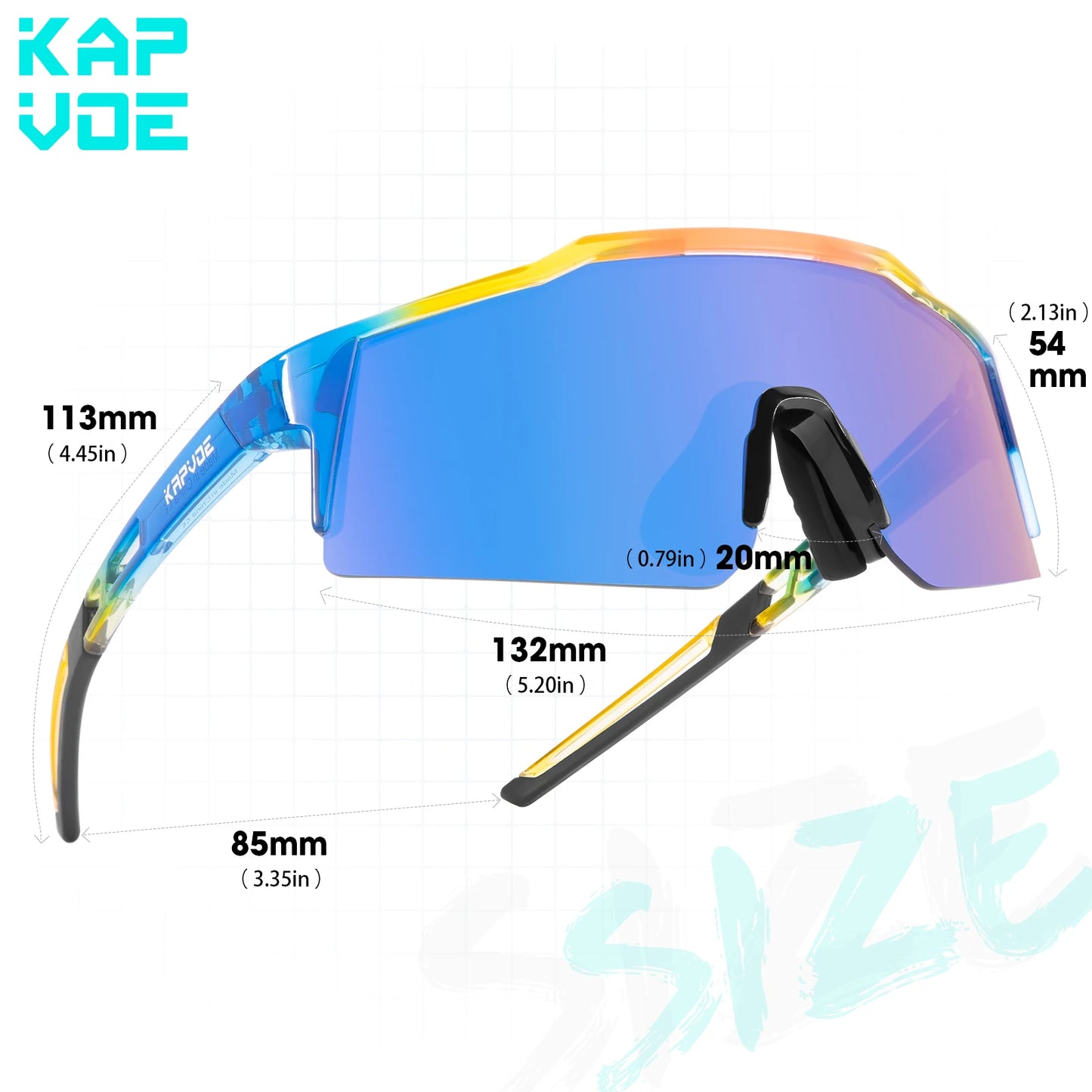 Fishing Sport Kids Bicycle Glasses UV400