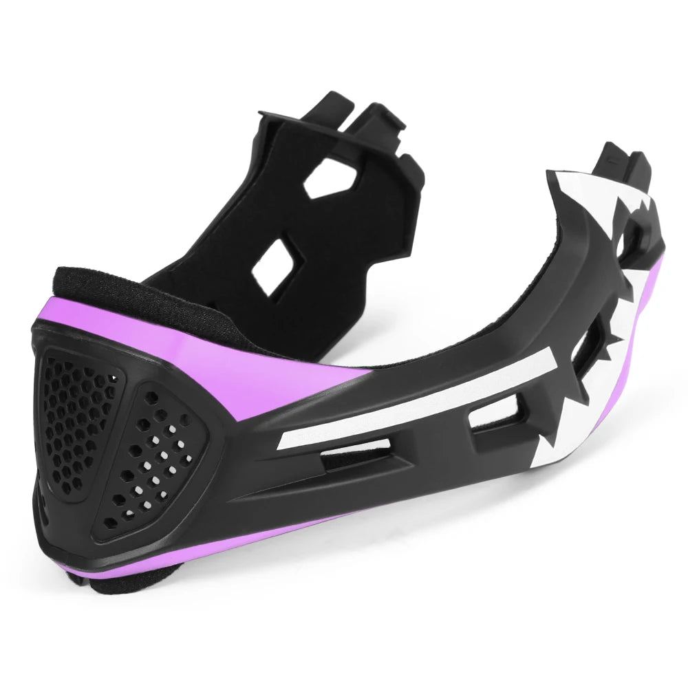 Kids Detachable Full Face Helmet Children Sports Safety Helmet for Cycling Skateboarding Roller Skating