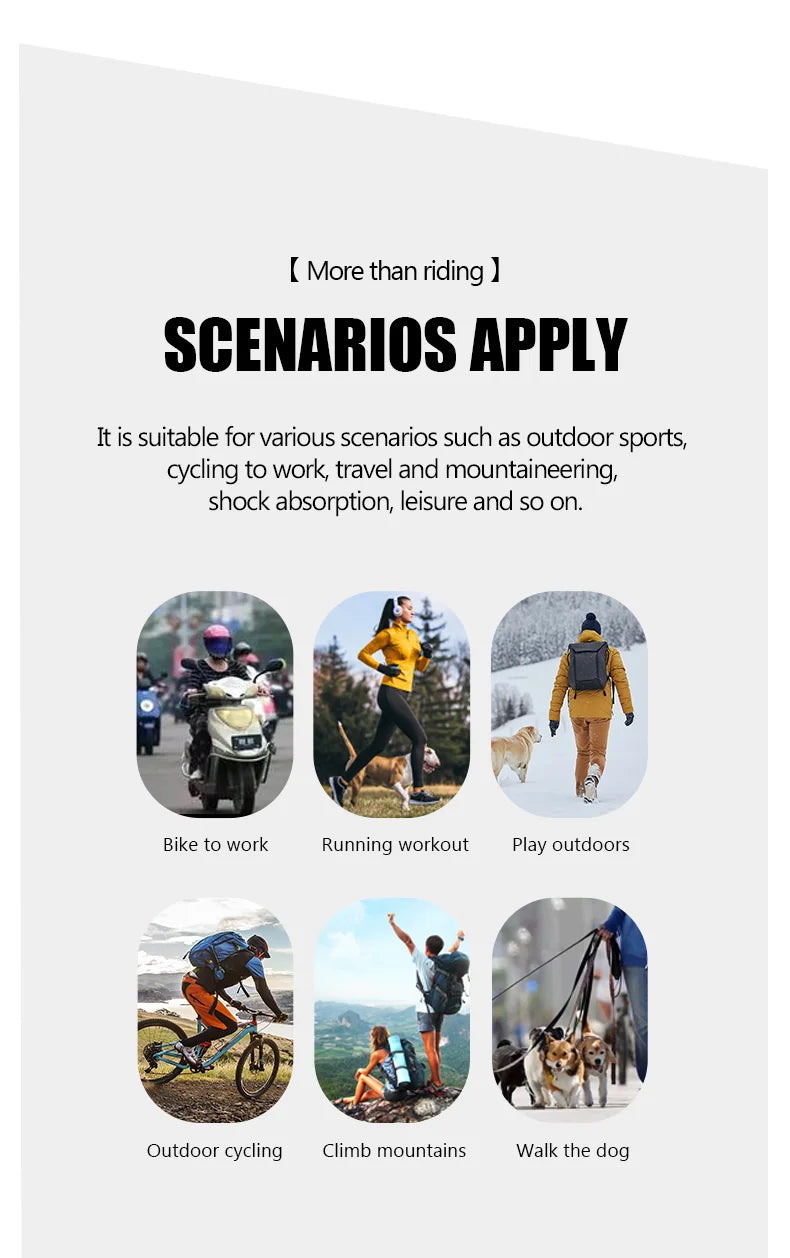 Half-Finger Men'S And Women'S Cycling Gloves Liquid Silicone Shock-Absorbing Breathable Sports Bike Fitness Gloves Hiking Gloves