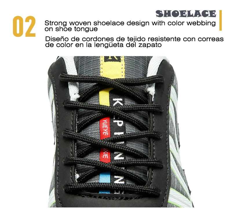 Men Hiking Shoes Waterproof Women Outdoor Trainers Lace-up Climbing Trekking Sneakers Mountain Walking Hunting Tactical Boots 47