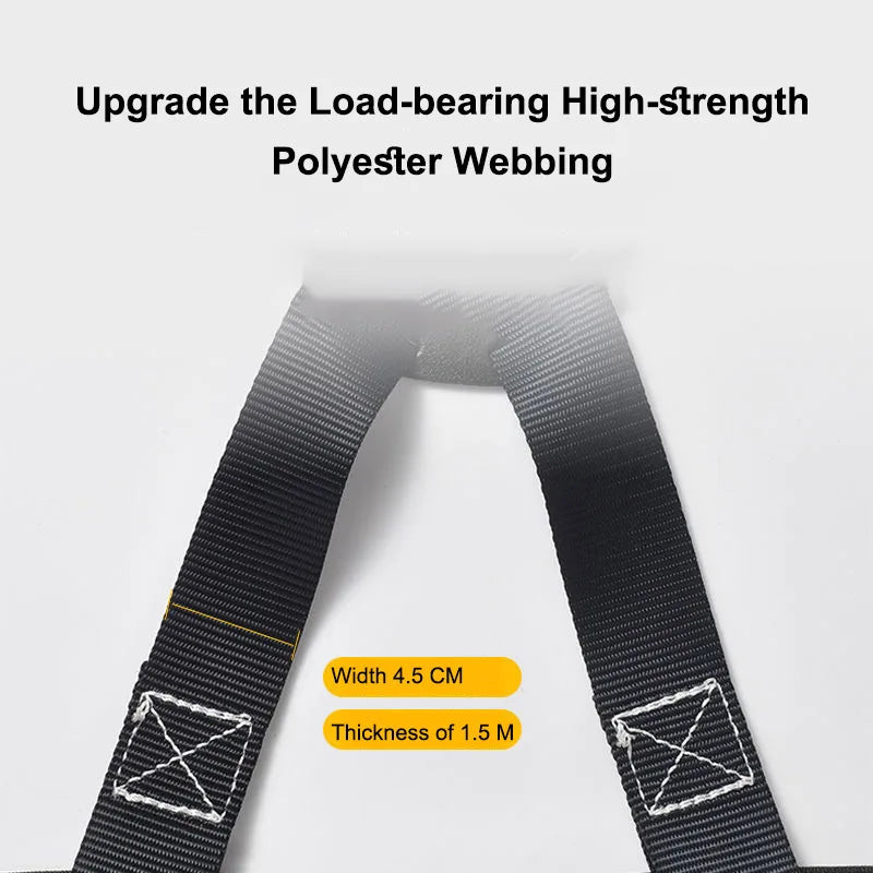 High-altitude Work Safety Belt Rope Set Outdoor Rock Climbing Electrician Construction Safety Harness Protective Equipment