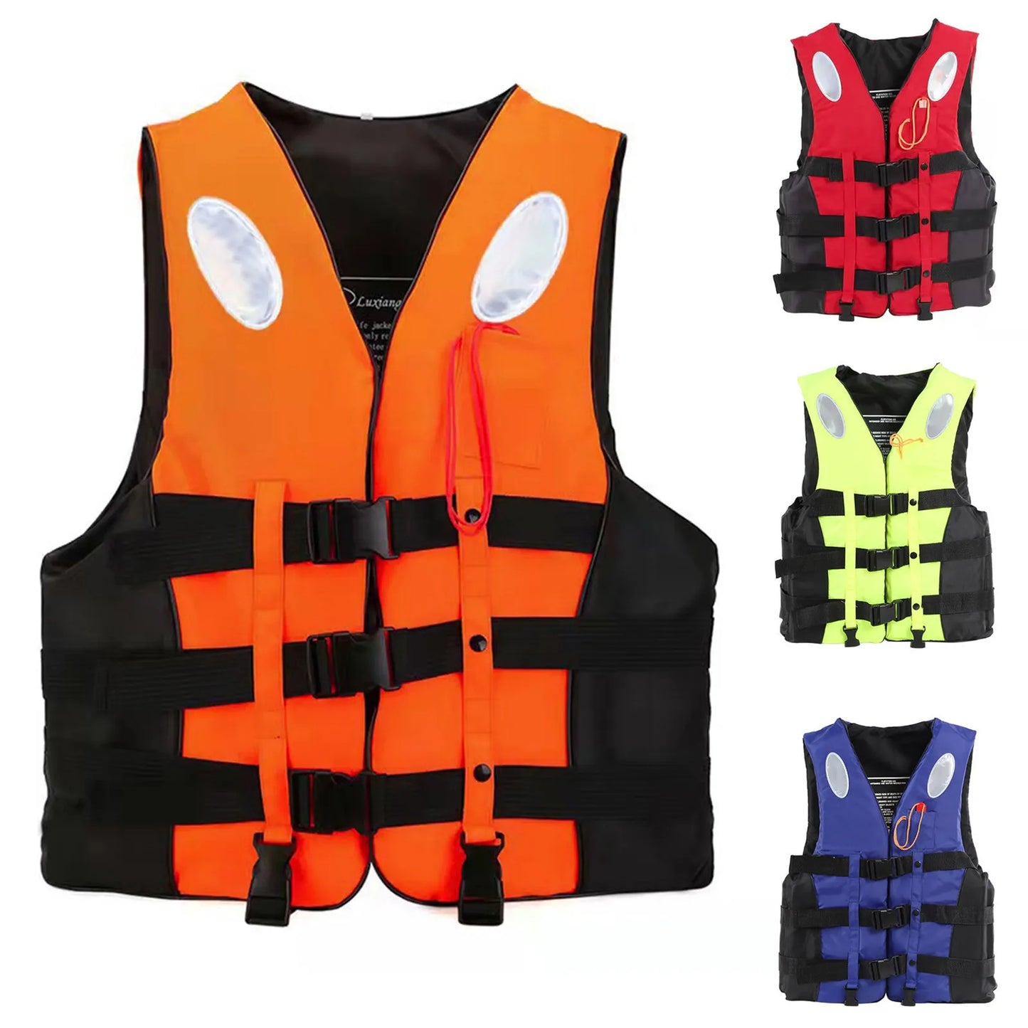 Adult Kayak Vest High Buoyancy Swim Vest Women's amnd Men's Adjustable Safety Jacket Great For Boating, Swimming, Watersports