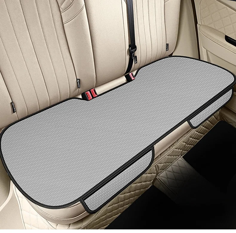 Summer Cool Car Seat Cover Cool Breathable Fabric Car Front Seat Cushion/Rear Seat Cushion/Three -piece