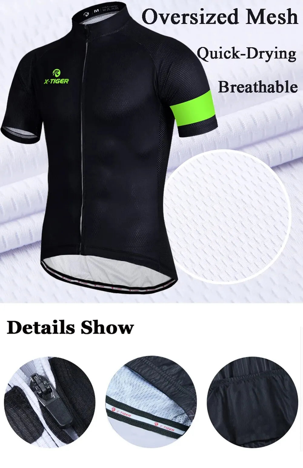 X-TIGER Cycling Jersey MTB Bicycle Bike Clothes Maillot Roupa Ropa De Ciclismo Hombre Verano Cycling Clothing