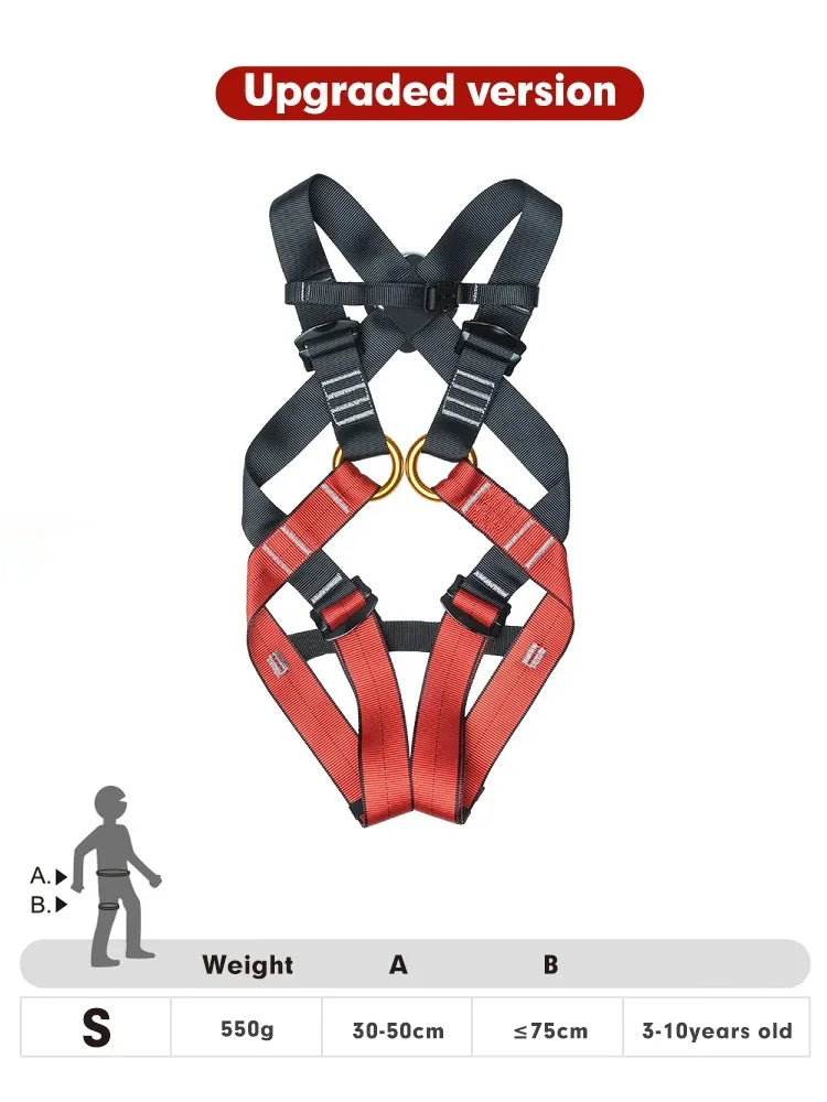 Child Indoor Expansion Full Body Harness Outdoor Rock Climbing Outdoor Protection Children Safety Belt