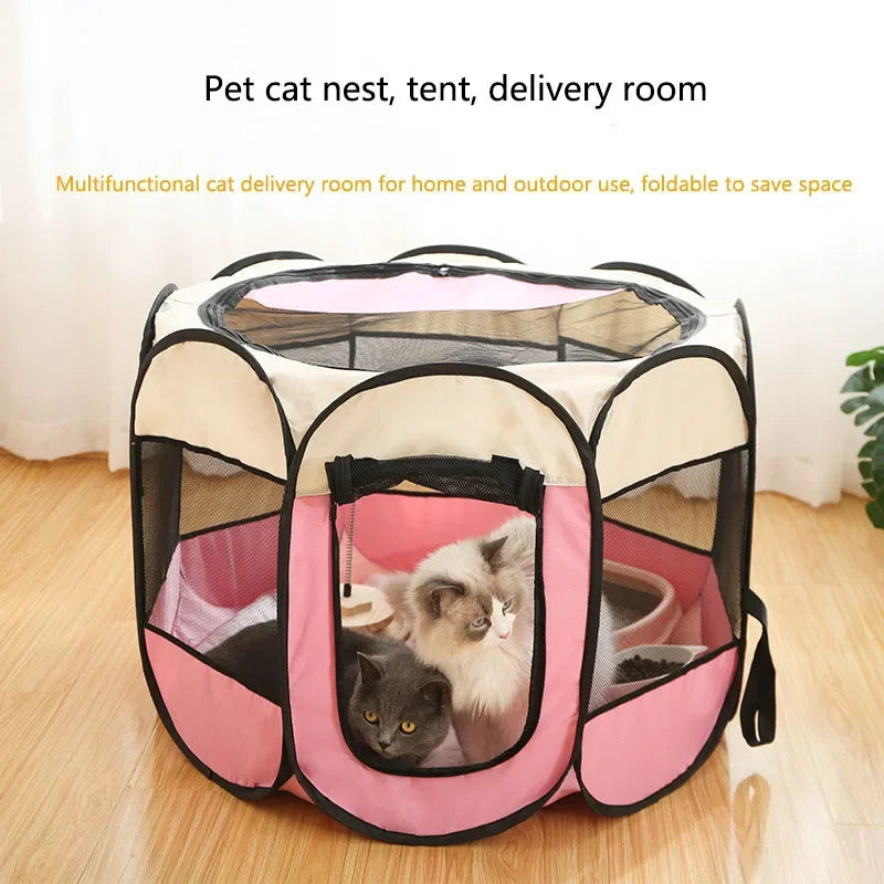 cat outdoor tent