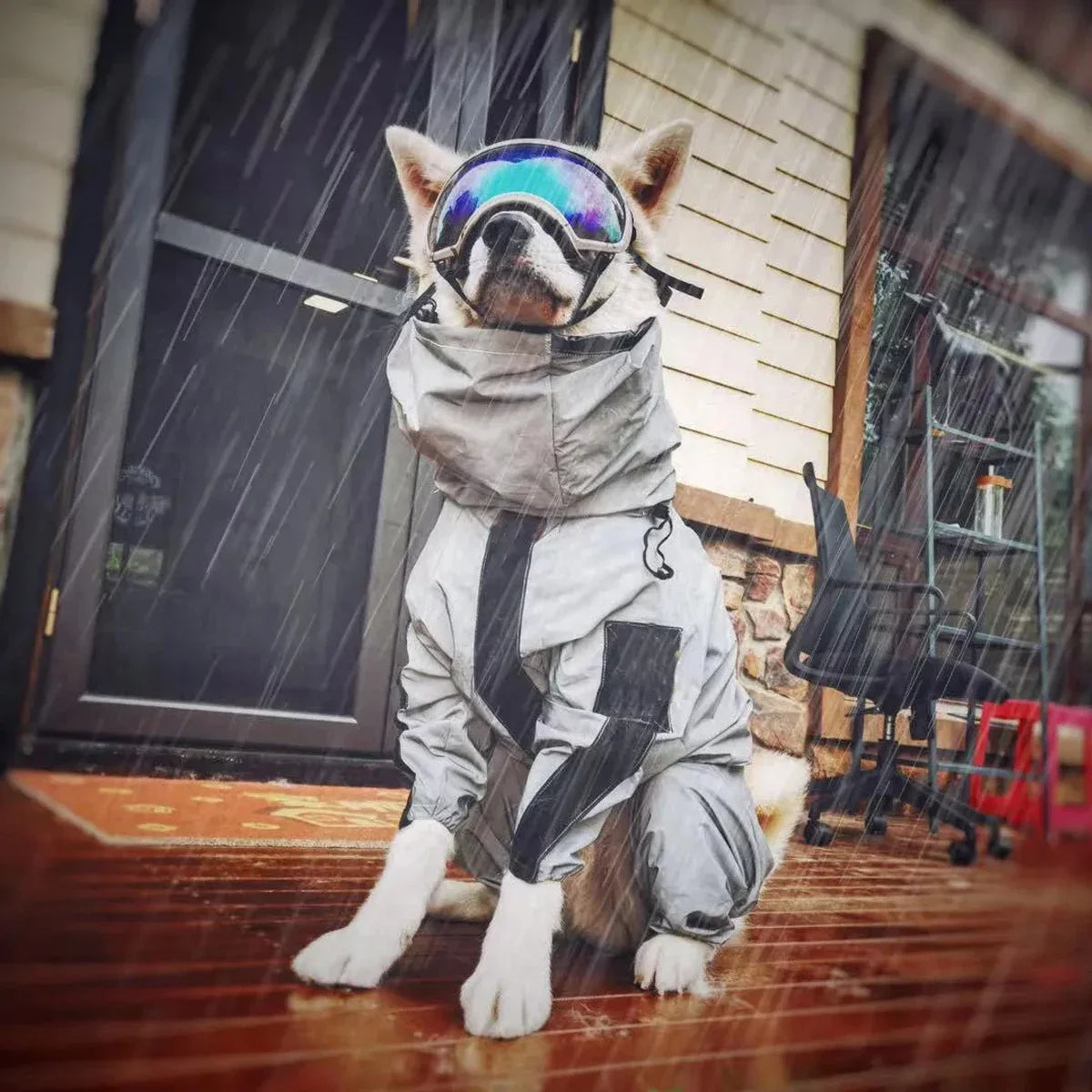 dog raincoat full coverage