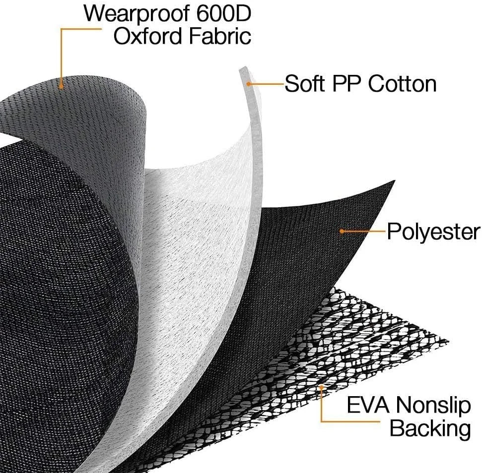 materials used in Car Back Seat Protector for Dogs
