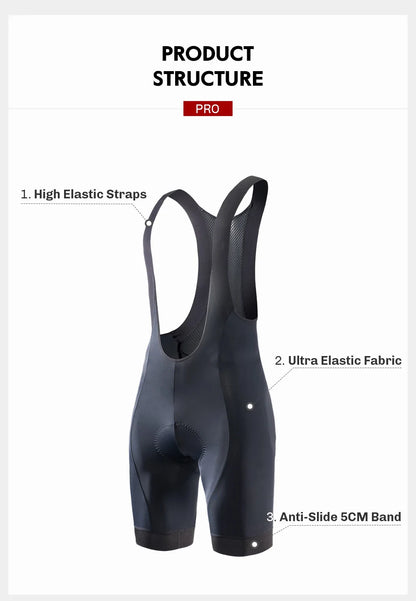 RION High Quality Classic Men Cycling Bib Shorts Bicycle Culotte Ciclismo Bike Pants Pad MTB Clothing Bretelle Braces Dolomiti