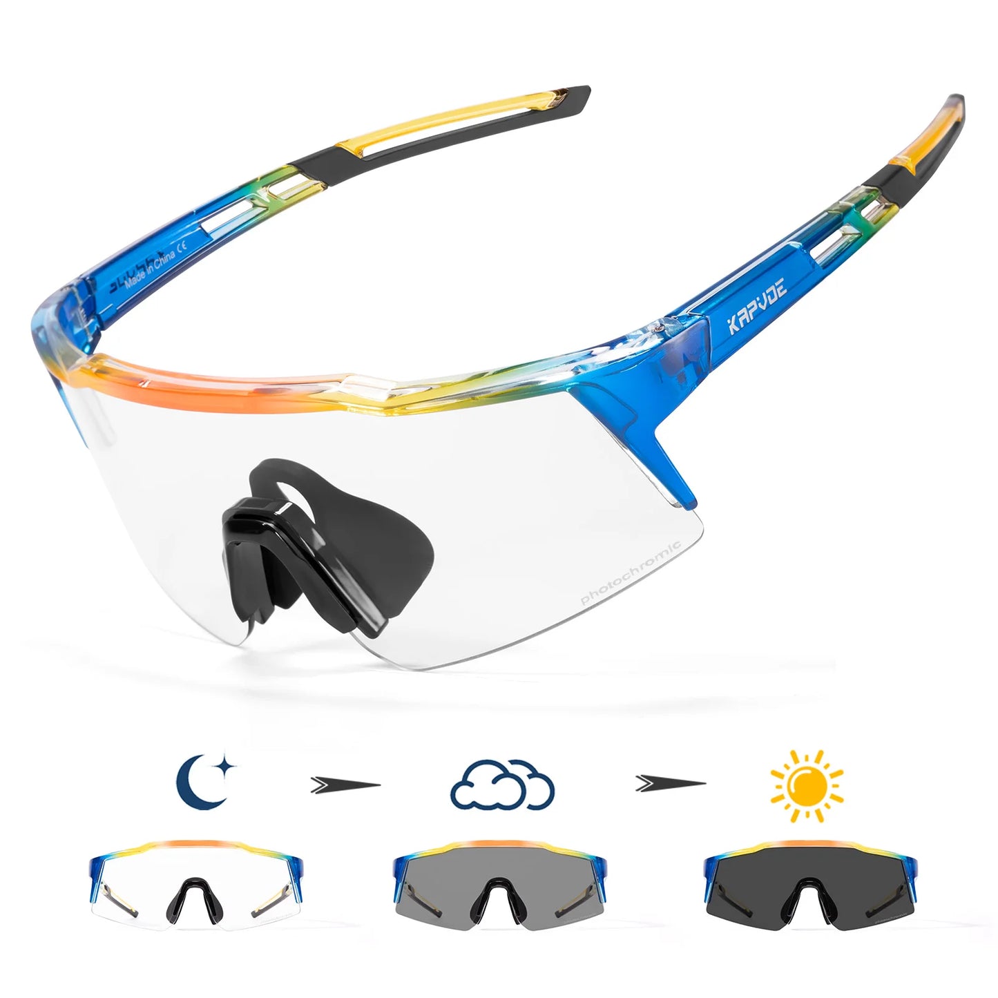 Fishing Sport Kids Bicycle Glasses UV400