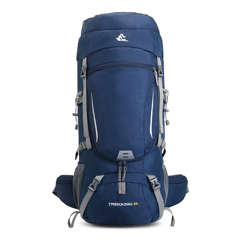 Men's 60L Large Hiking Mountaineering Backpack Climbing Hiking Backpack Camping Backpack Sport Outdoor Rucksack Bag  XA108Y