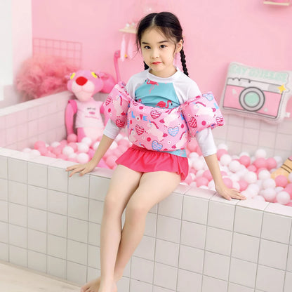 New Baby Swim Rings Puddle Jumper Baby Life Vest Child Life Jacket 2-6 Years Old Boy Girl Children Vest Form Polyester