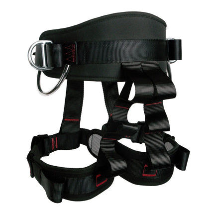 Camping Safety Belt 25KN Outdoor Rock Climbing Half Body Harness