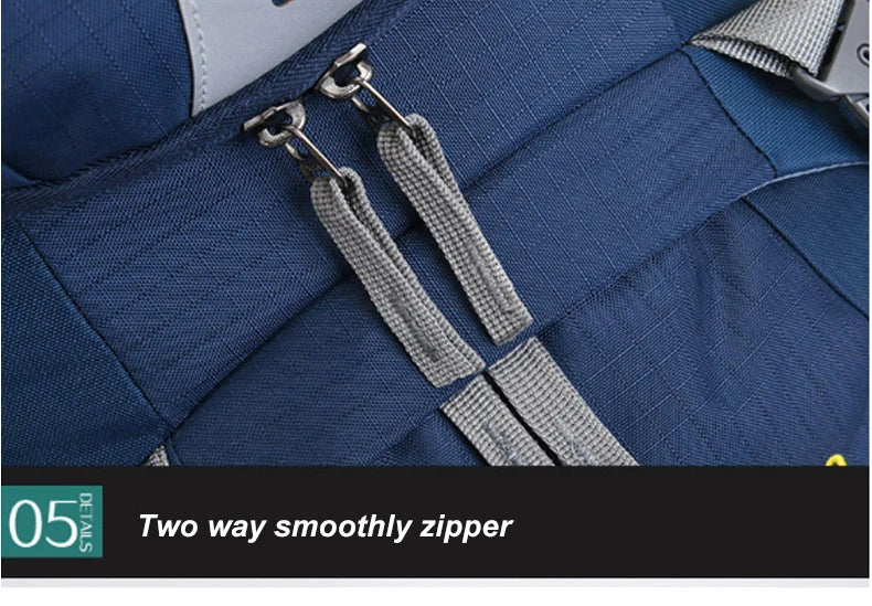 Men's 60L Large Hiking Mountaineering Backpack Climbing Hiking Backpack Camping Backpack Sport Outdoor Rucksack Bag  XA108Y