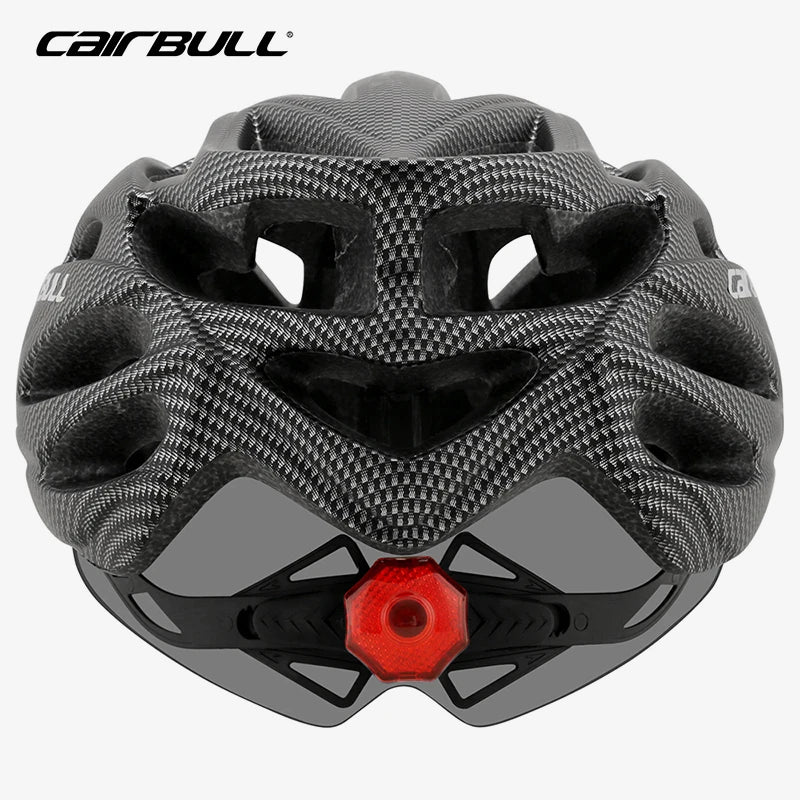 UltraLight Road Mountain Bicycle Led Helmet for Men Women | Visored Bicycle Helmet