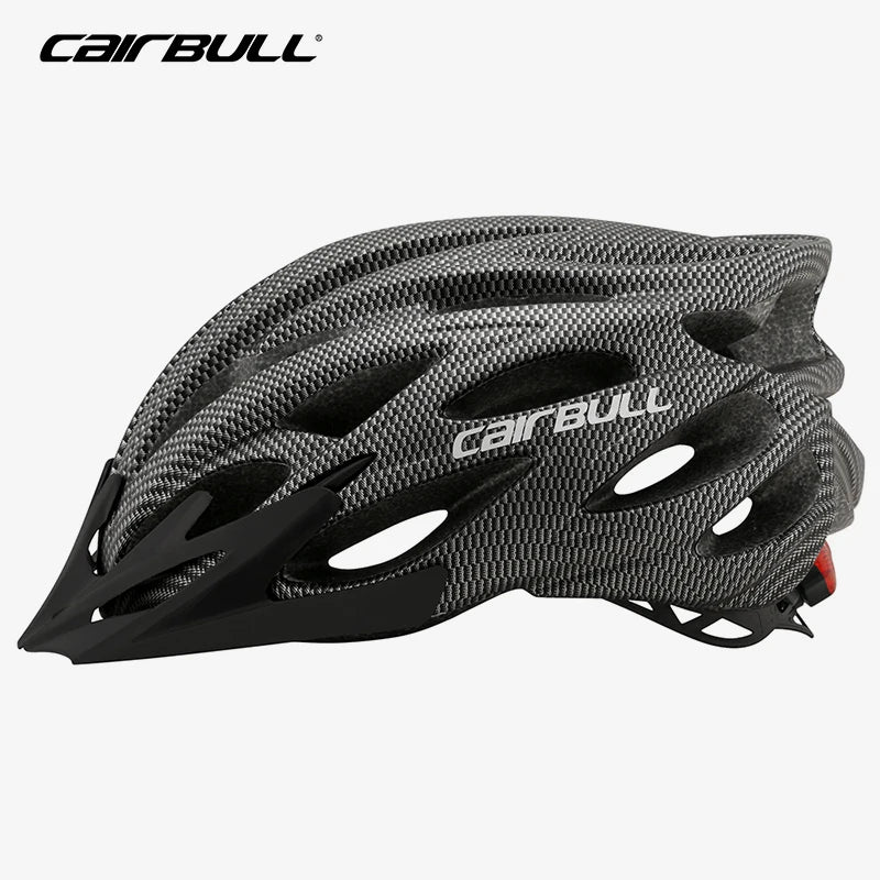 UltraLight Road Mountain Bicycle Led Helmet for Men Women | Visored Bicycle Helmet