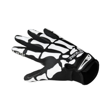 Skull Full Finger Knuckle Glove Anti-slip Mittens Motorcycle Cycling Winter Warm Mitten Unisex Sport Gloves Bicycle Equipment