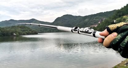 Telescopic Rock Fishing Rod Spinning Fly Carp Feeder Carbon Fiber Pesca 3M 2.7M 2.4M 2.1M 1.8M 1.5M Mini Travel Rod  Reel Seat