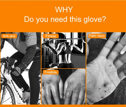 INBIKE Winter Cycling Gloves for Men Women Warm Fleece Biking Glove for Riding Bicycle Gloves Waterproof Touchscreen Accessories