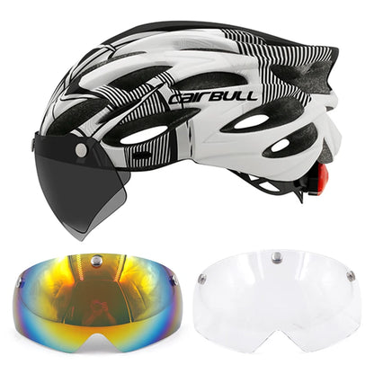 UltraLight Road Mountain Bicycle Led Helmet for Men Women | Visored Bicycle Helmet