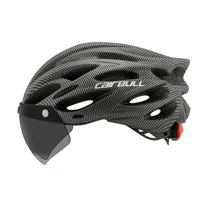UltraLight Road Mountain Bicycle Led Helmet for Men Women | Visored Bicycle Helmet