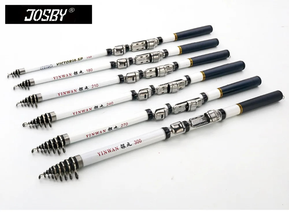 Telescopic Rock Fishing Rod Spinning Fly Carp Feeder Carbon Fiber Pesca 3M 2.7M 2.4M 2.1M 1.8M 1.5M Mini Travel Rod  Reel Seat