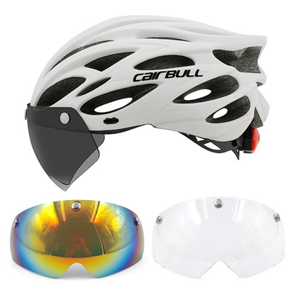 UltraLight Road Mountain Bicycle Led Helmet for Men Women | Visored Bicycle Helmet