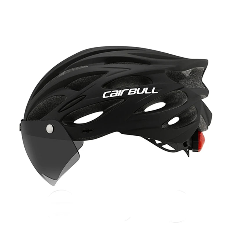 UltraLight Road Mountain Bicycle Led Helmet for Men Women | Visored Bicycle Helmet