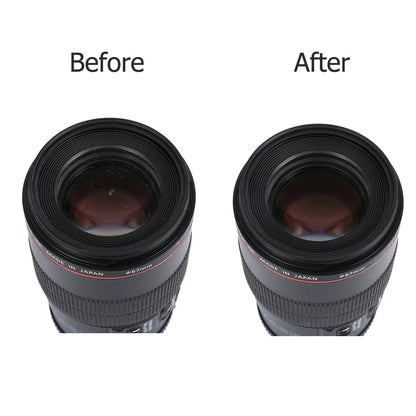 Camera Lens Cleaning Kit Professional Scratch Free Electronics Cleaning Tool Set with Air Blower Cleaning Brush Wipes Tweezers