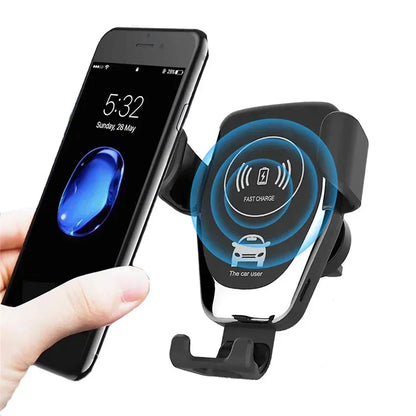 30W Wireless Chargers Fast Car For iPhone 15 14 13 12 11 Pro XS Max XR Samsung Xiaomi Wireless Charging Phone Car Holder Charger