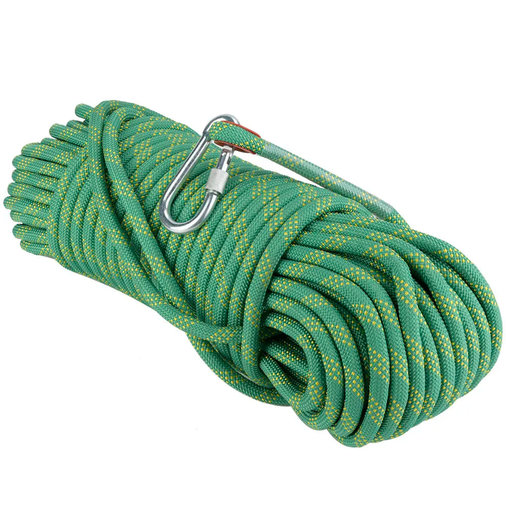 12mm 30m Outdoor Rock Climbing Escape Rope 12mm Diameter Safety Survival Cord