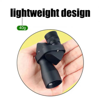 Single Tube Mini Low Light Corner Telescope, High Magnification, High-Definition, Portable, Outdoor Camping, Hiking, And Tourism