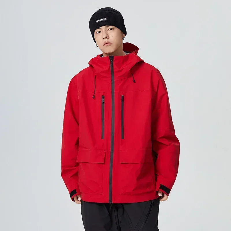 Outdoor Winter Skiing Jacket 2025 Man Snowfield Sport Tops Couple Ski Cold Coat Pro Warm Waterproof Woman Snow Tracksuit Clothes