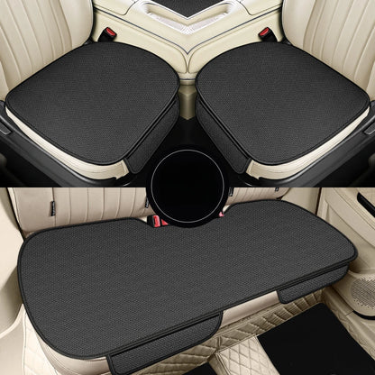 Summer Cool  Car Seat Cover  Cool Breathable  Fabric Car Front Seat Cushion/Rear Seat  Cushion/Three -piece