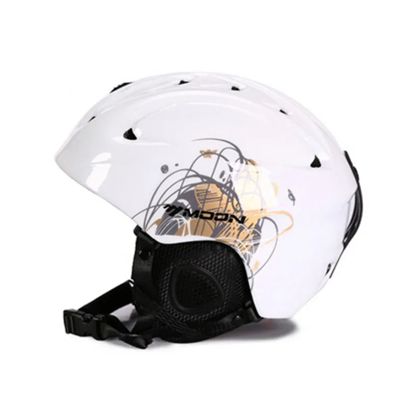 MOON PC+EPS Adult Ski Helmet for Adult and Youth Skating Skateboard Helmet Snow Sports Snowboard Helmets With 2 Gifts