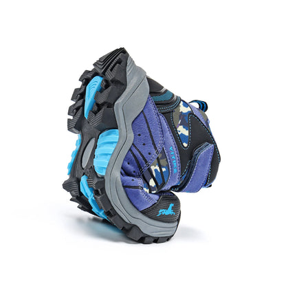 Kids Hiking Boots Boys Girls Outdoor Walking Climbing Sneaker Comfortable Snow Shoes Hiker Boot Antiskid Steel Buckle Sole
