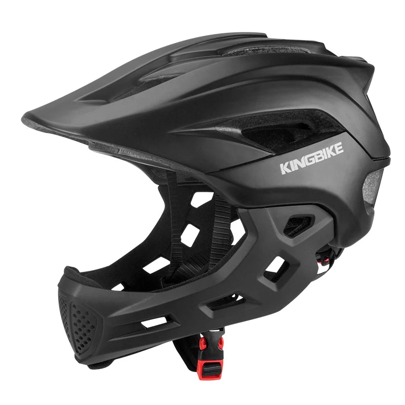 BATFOX Kids Full Face bike helmet Detachable Downhill Children Cycling Motorcycle Skateboard Sports Racing Racing Bicycle helmet