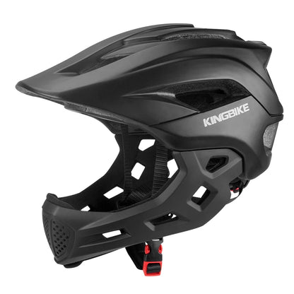 BATFOX Kids Full Face bike helmet Detachable Downhill Children Cycling Motorcycle Skateboard Sports Racing Racing Bicycle helmet