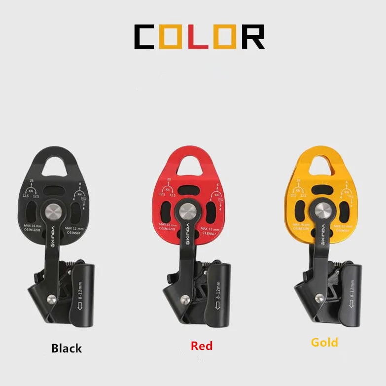 XINDA Quality Professional Lift Weight Pulley Device Rescue Survive Gear outdoor rock climb high altitude Heavy transport