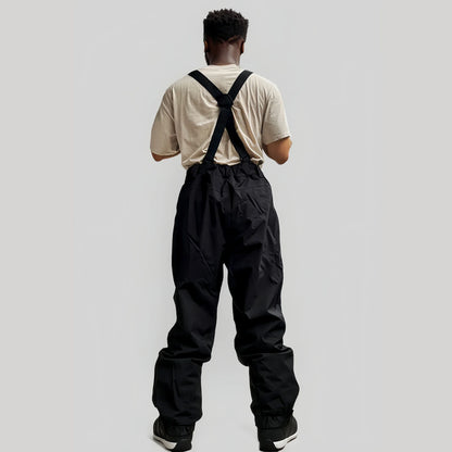 New Men Skiing Pants Winter Thickening Warm Ski Overalls Windproof Snowboard Trousers Outdoor Loose Snow Clothes Waterproof Pant